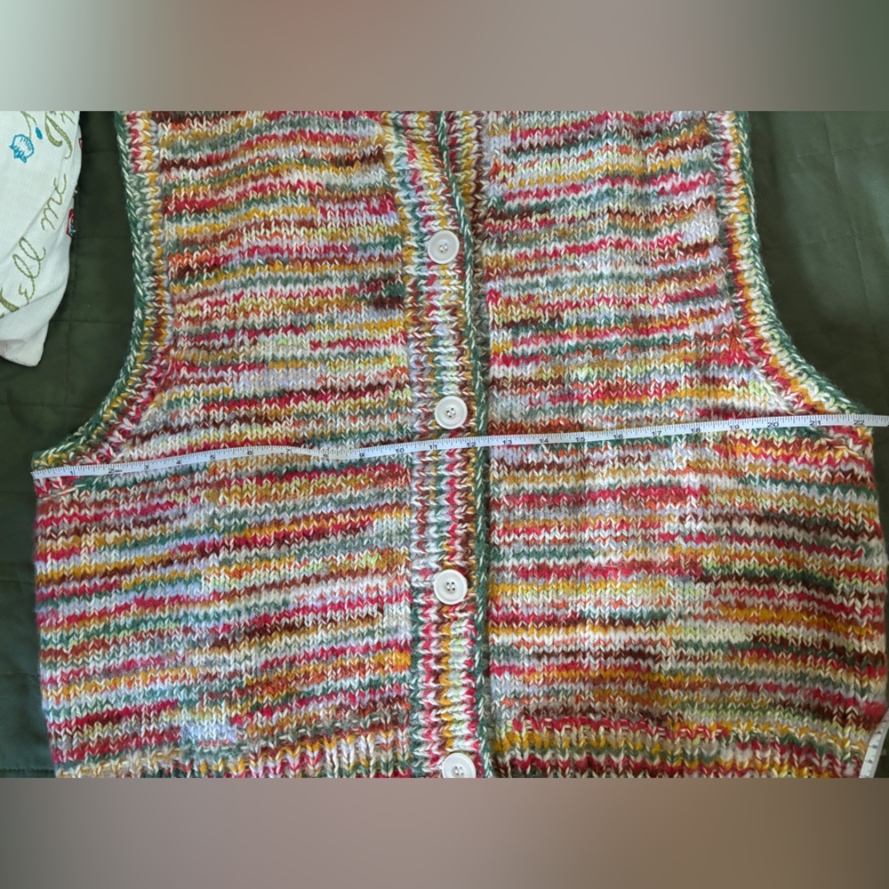 Jaggery London Confetti no waste vest cardigan SZ3 ** only tried on - Picture 4 of 8